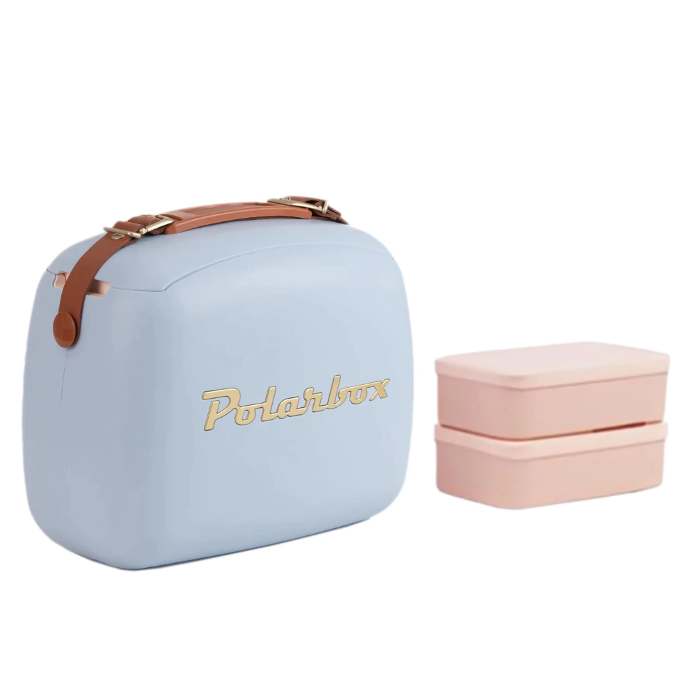 Lancheira 6l - Bruma com Alça Marrom