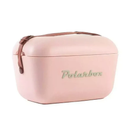 Cooler Retro 20l - Rosa Nude com Alça Marrom