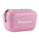 Cooler Retro 20l - Rosa com Alça Marrom