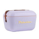 Cooler Retro 20l - Lilás com Alça Marrom